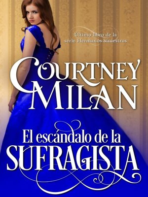 cover image of El escándalo de la sufragista